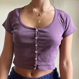 Brandy Melville Purple Top